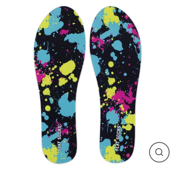 Women’s Flat Socks Splatter - Picture 2 of 4